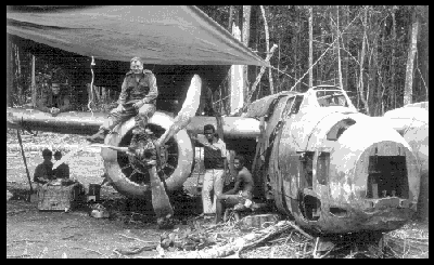 Michael John Claringbould on a salvage